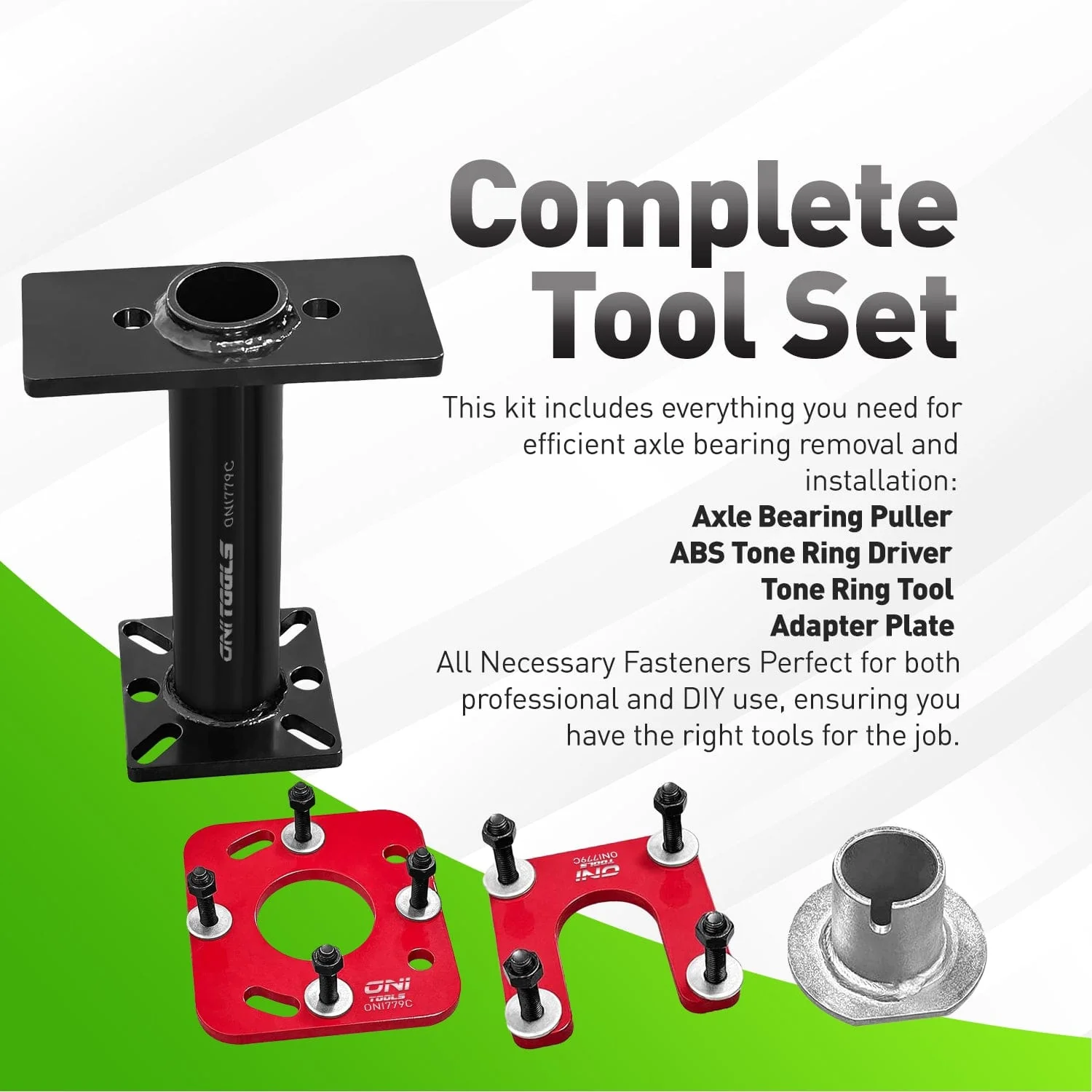 09521-25011 Rear Axle Bearing Puller & ABS Tone Ring Installer For Toyota 4Runner 1995-2020 Tacoma 1995-2004 Tundra 2000-2006 Hilux 2004-2012 T100 1995-1998 Alt - Image 4