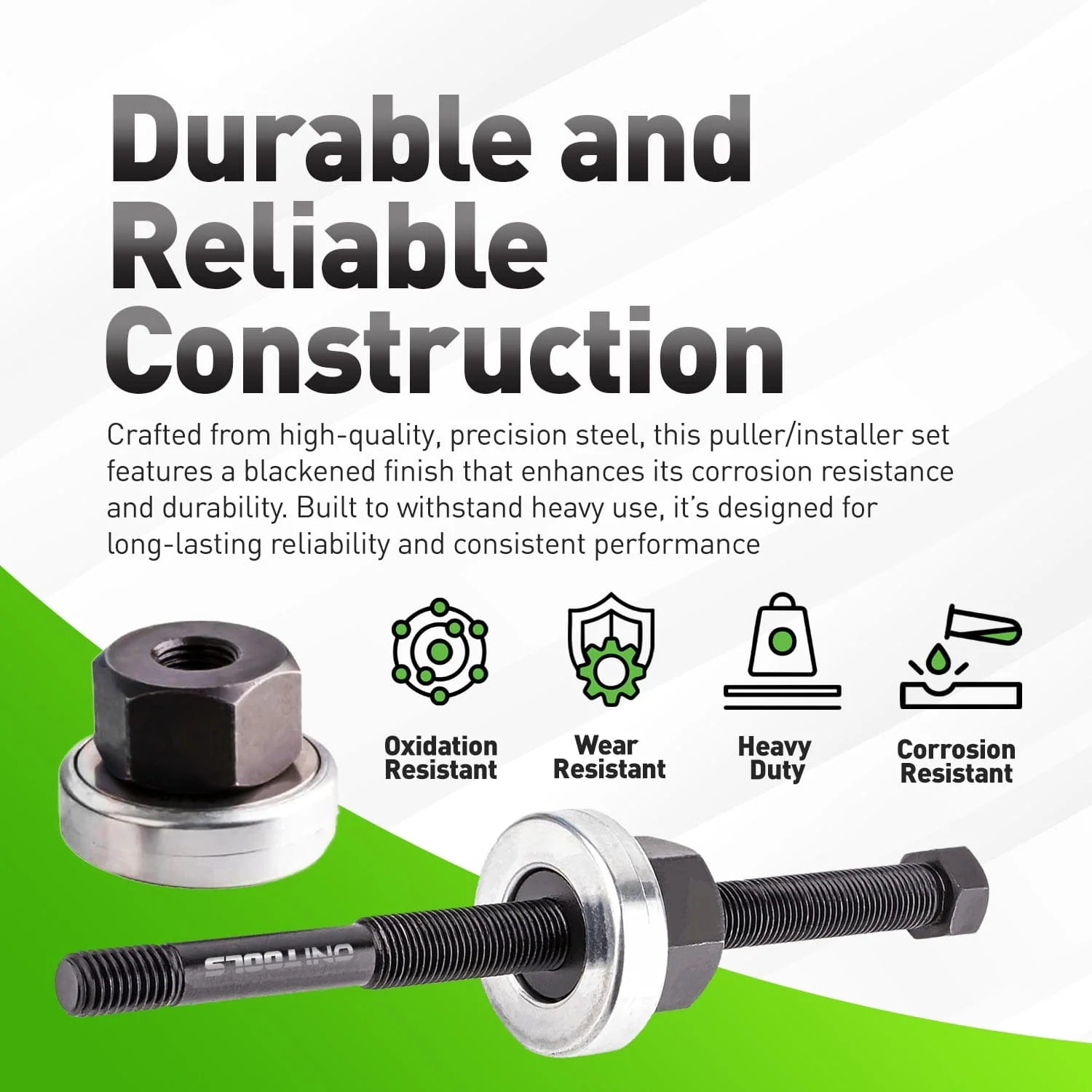 2249 Alt to Long Reach Harmonic Balancer Installer Kit For Ford GM Dodge Chrysler V8 V6 Engines - Image 6