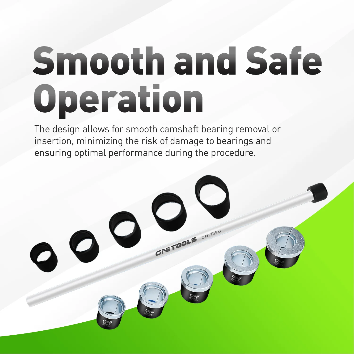 Camshaft Bearing Installer & Remover Set For 1.125" to 2.69" (28.58 - 68.3mm) Bearings Engine Rebuilds J-33049, 8S-2241, 303-017, T65L-6250-A Alt - Image 3