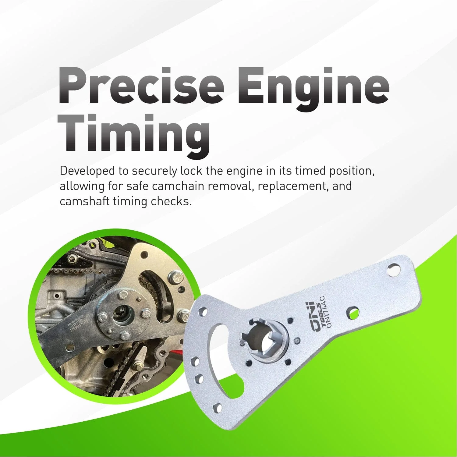 303-1649, 303-1643, 303-1645 Engine Timing Camshaft Locking Tool Kit For 1.5L 3-Cyl EcoBoost Timing Chain Service Focus Fiesta (2018-) Kuga (2019-) Escape (2020-) Alt - Image 5