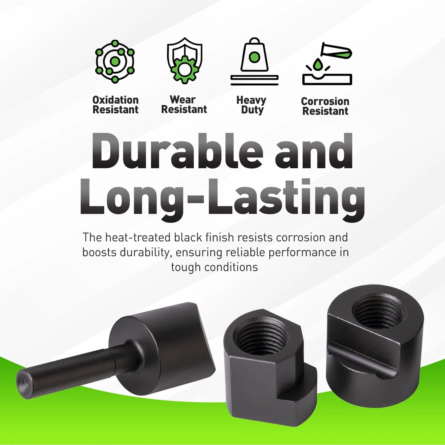 34549 5693 Dual Wheel Separator 4-piece Kit For Dually Trucks Trailers & Buses (1 1/8-11 Forcing Screw, Ball-bearing Pusher) Alt - Image 5