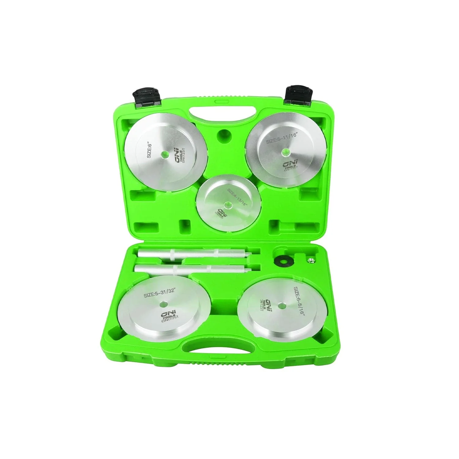 5-Piece Truck Hub Seal Installer Kit for Class 7 & 8 Trucks (1.5”–2.5”) – Heavy-Duty Steel & Blow-Molded Case - Image 4