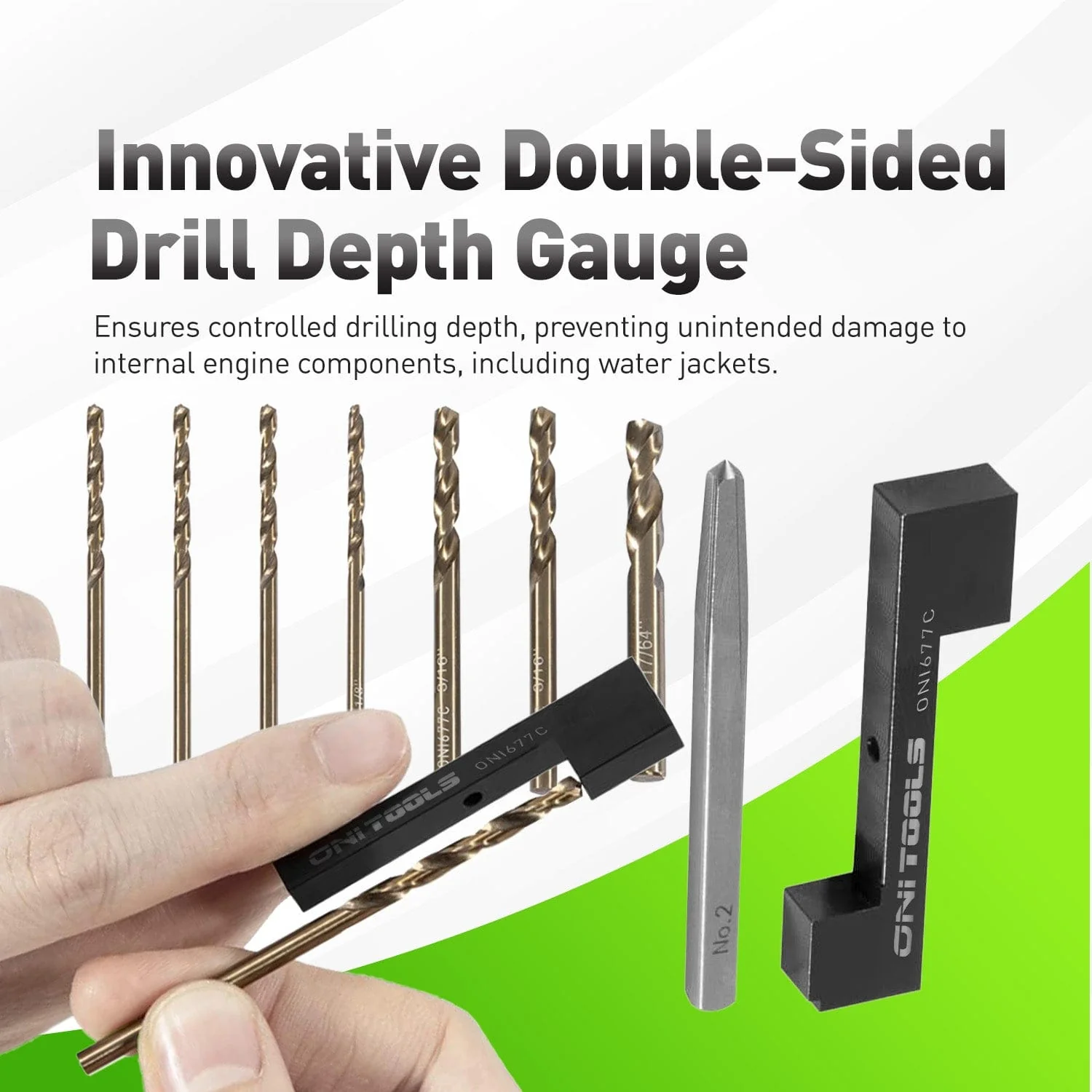 71500 5.7L Hemi Exhaust Manifold Bolt Removal & Drill Template Kit - Image 4
