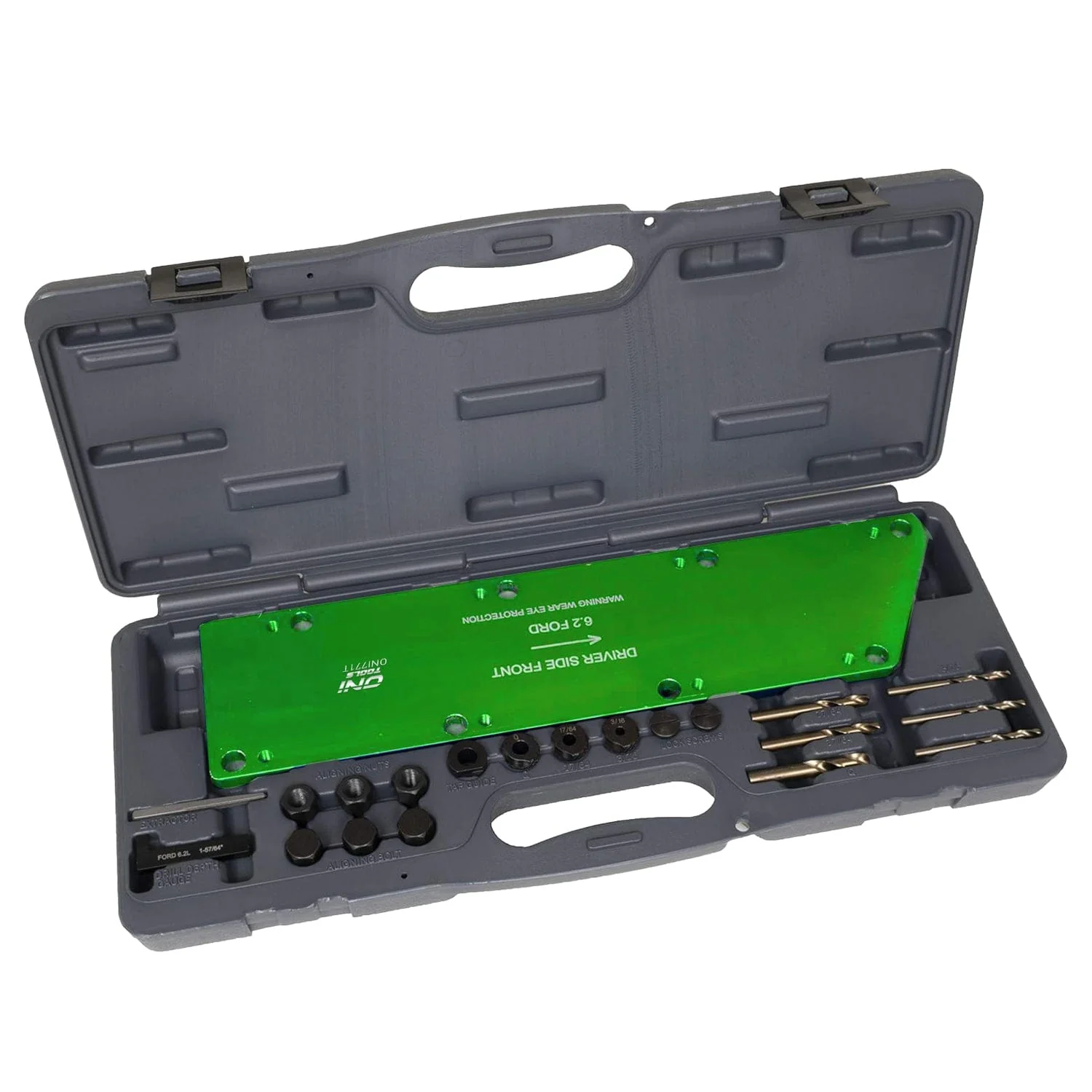 72450 Manifold Bolt Drill Template Kit For Ford 6.2L V8 Super Duty & Raptor Alt - Image 2
