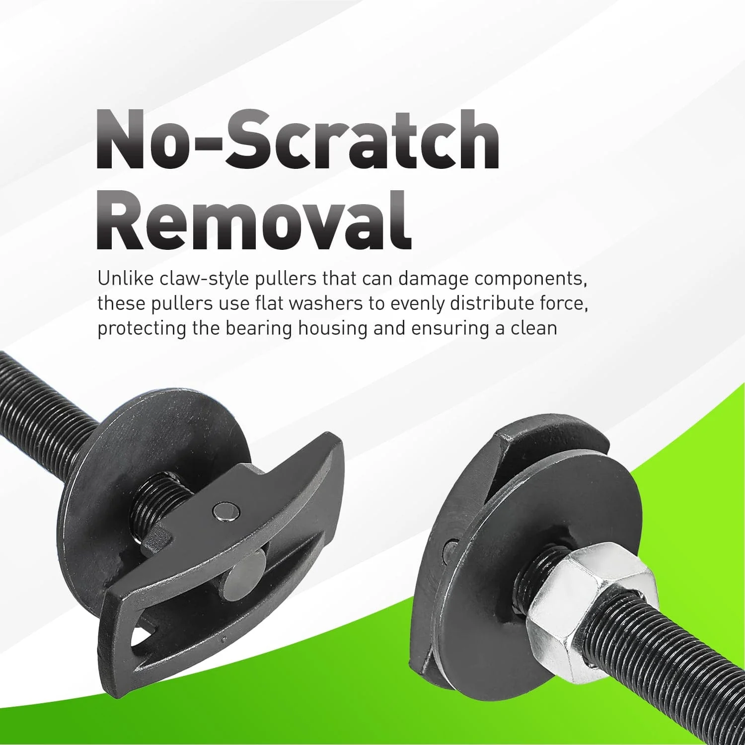 7494A Rear Axle Bearing Puller Set 3‑Piece Bearing Removal Tool Kit For Semi‑Floating Rear Axle Bearings 1"–2‑7/8" on Domestic Cars & Light Trucks Alt - Image 4