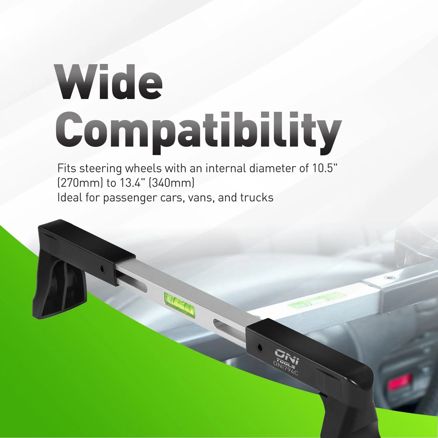7807 Steering Wheel Level Alignment Tool (Spring-Loaded Self-Centering) Front-End & 4-Wheel Alignment Alt - Image 5