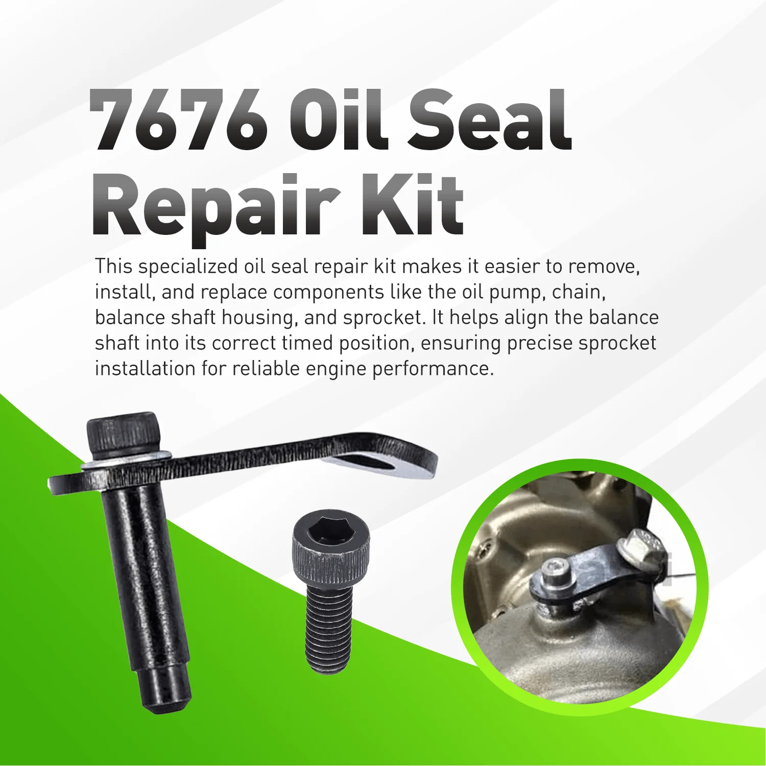 83302318117, 83302212825, 114120 Balance Shaft Adjuster Tool Kit For BMW N20 N26 Engines 228i 320i 328i 428i 528i X1 X3 X4 Z4 Alt - Image 5