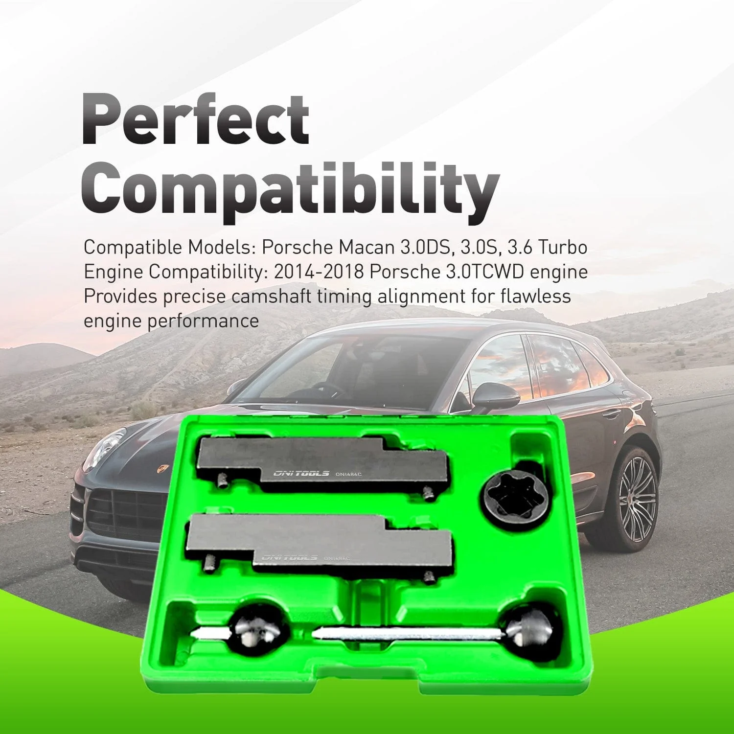 9595/1, 9861, 9863 00072195951 Camshaft Timing Tool Kit for Porsche Macan Cayenne Panamera 3.0DS 3.0S & 3.6L Alt - Image 3