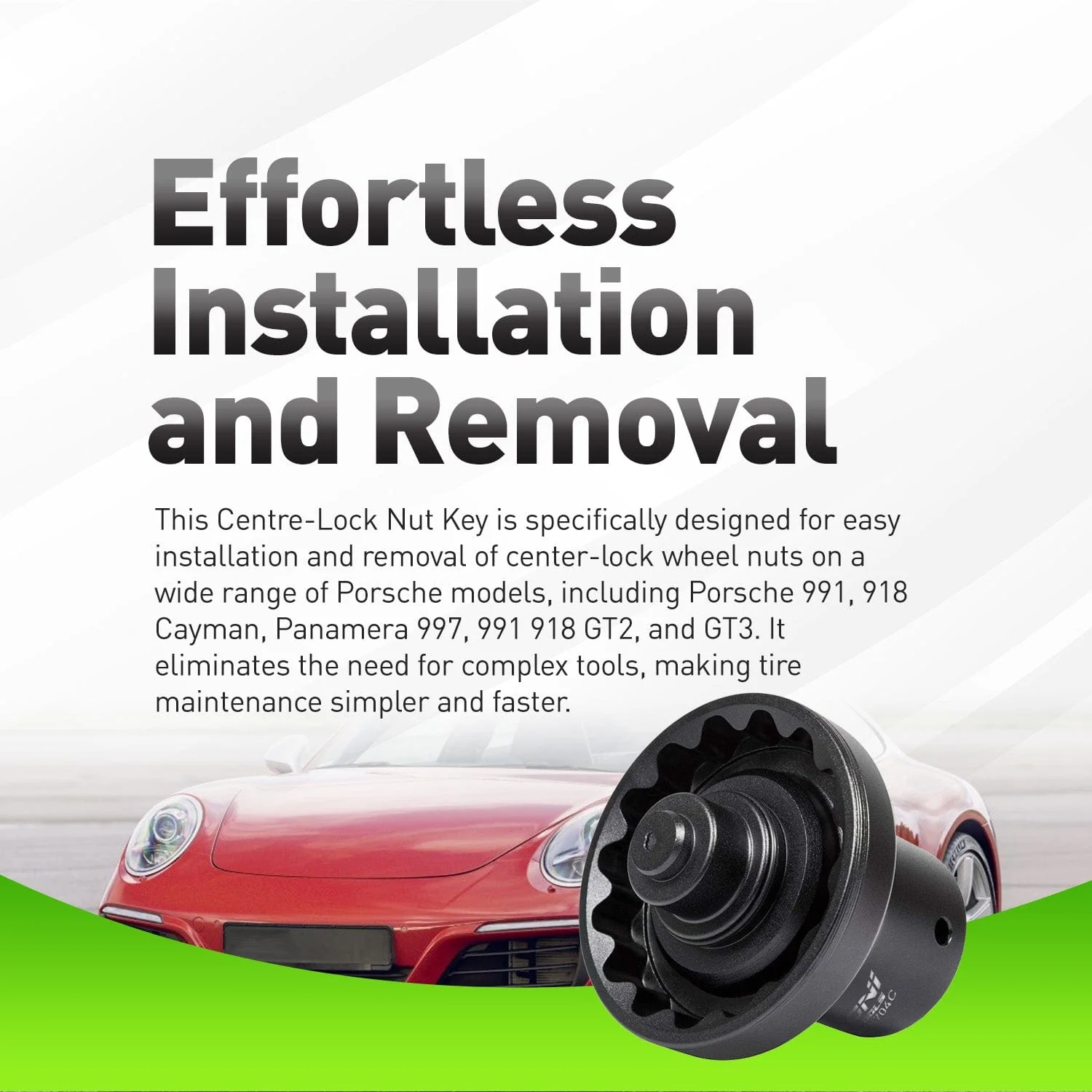 99136106900 Porsche Center Lock Wheel Nut Socket 3/4" Drive For 911 997 991 992 GT3 GT3 RS GT2 RS Turbo Alt - Image 5