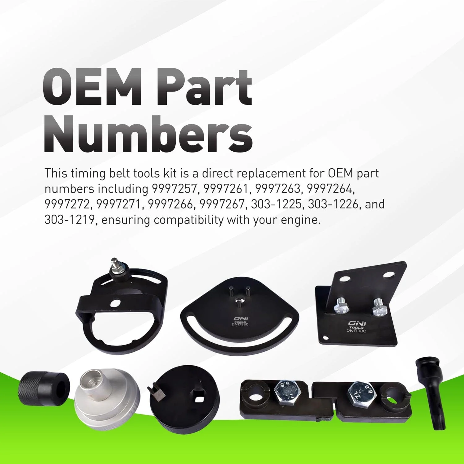 Camshaft Alignment Timing Kit For Volvo T6 3.0T 3.2 chain-driven I6, S80 XC60 XC70 XC90 LR2 9997257, 9997261, 9997263, 9997264, 9997272 Alt - Image 3
