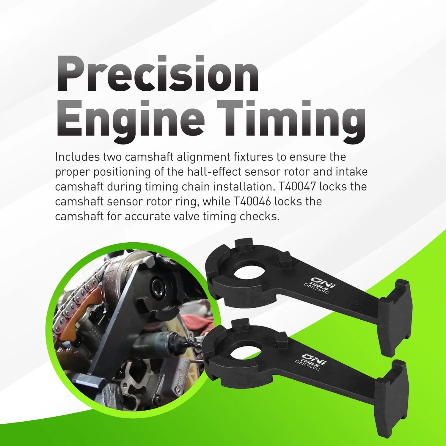 Audi Camshaft Timing Chain Tool Kit For 4.2L V8 A6, A8, S4, Allroad (2002–2009) T40046, T40047, 3242, 3409 Alt - Image 5