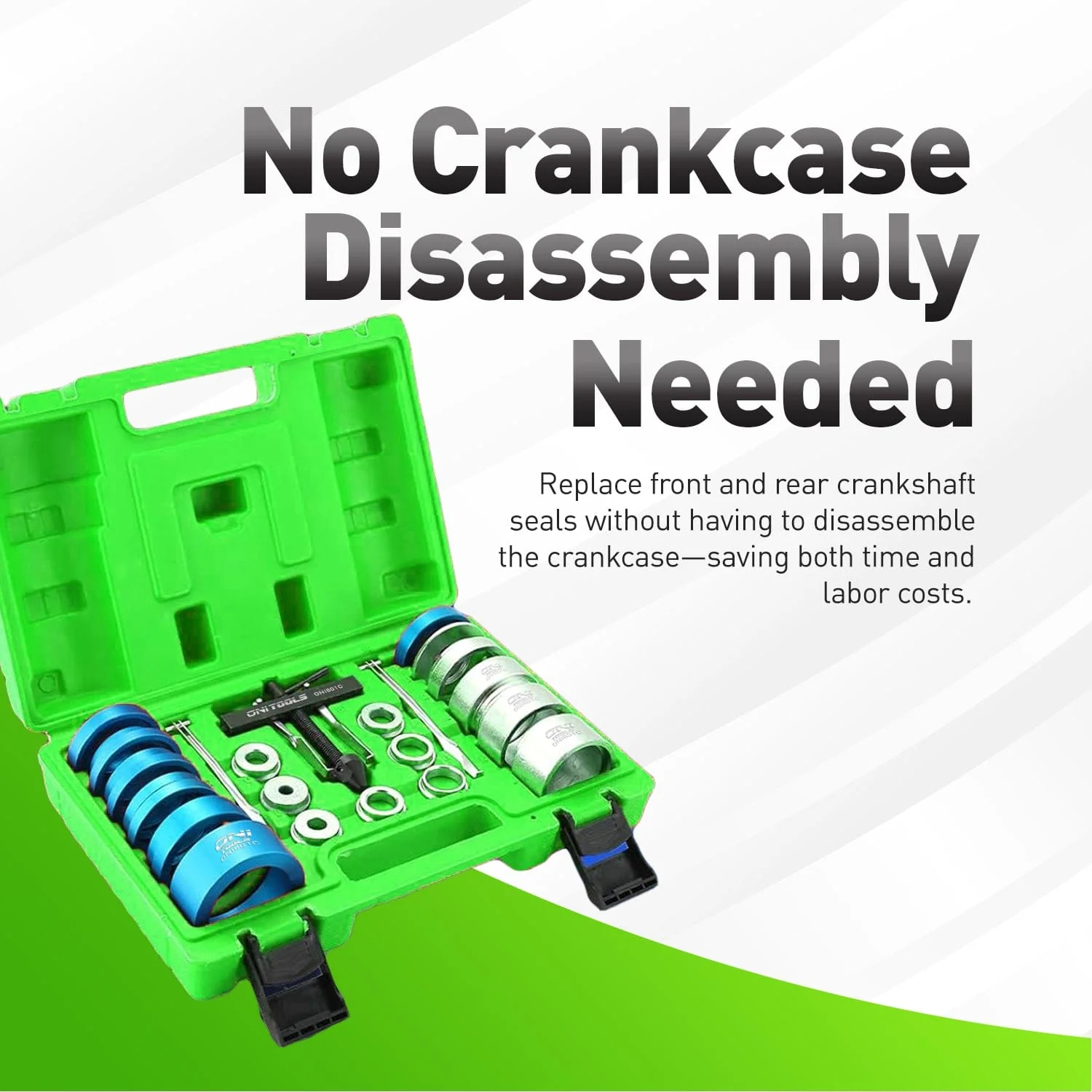 Crankshaft & Camshaft Oil Seal Installer-Remover Kit (21pc) Universal 27–58mm Seal OD Engine Service Alt - Image 4