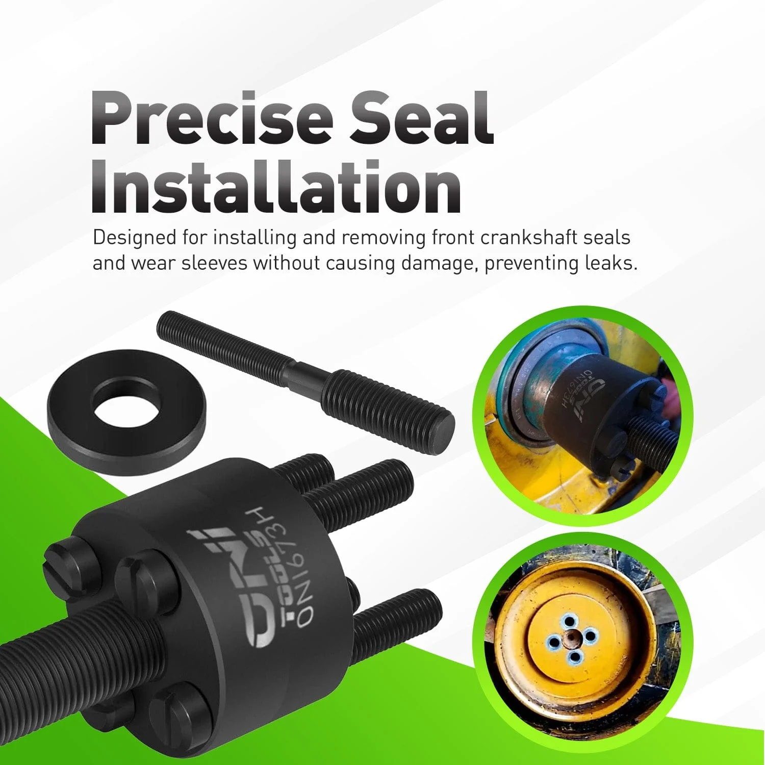 Crankshaft Gear & Front Crank Seal Installer for John Deere 1039 4045 6059 6068 Engines Alt to JDG954B - Image 4