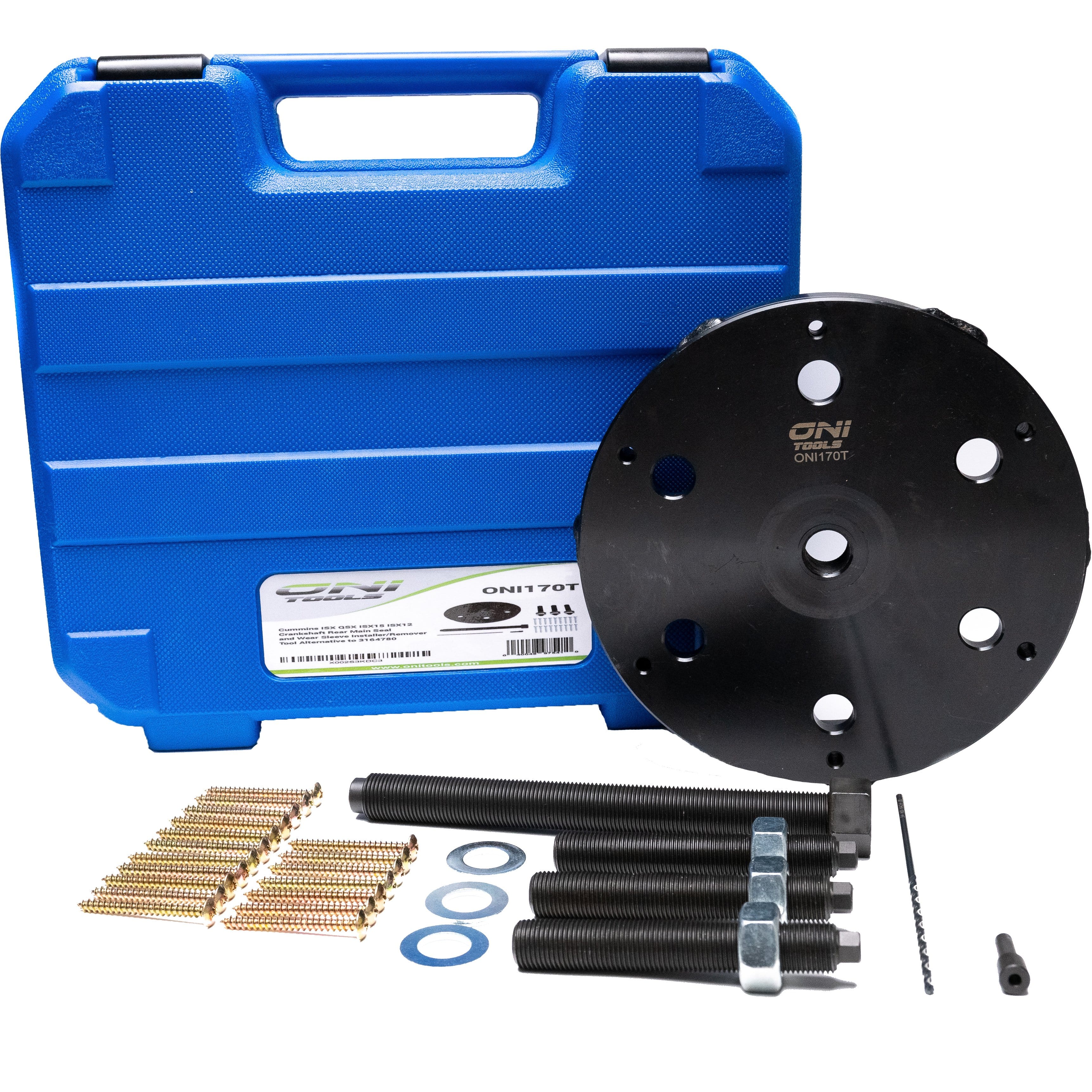 Cummins ISX ISX12 ISX15 QSX Crank Front & Rear Seal Remover & Installer Kit 4918991 3164780 & 3162994 Alt - Image 4