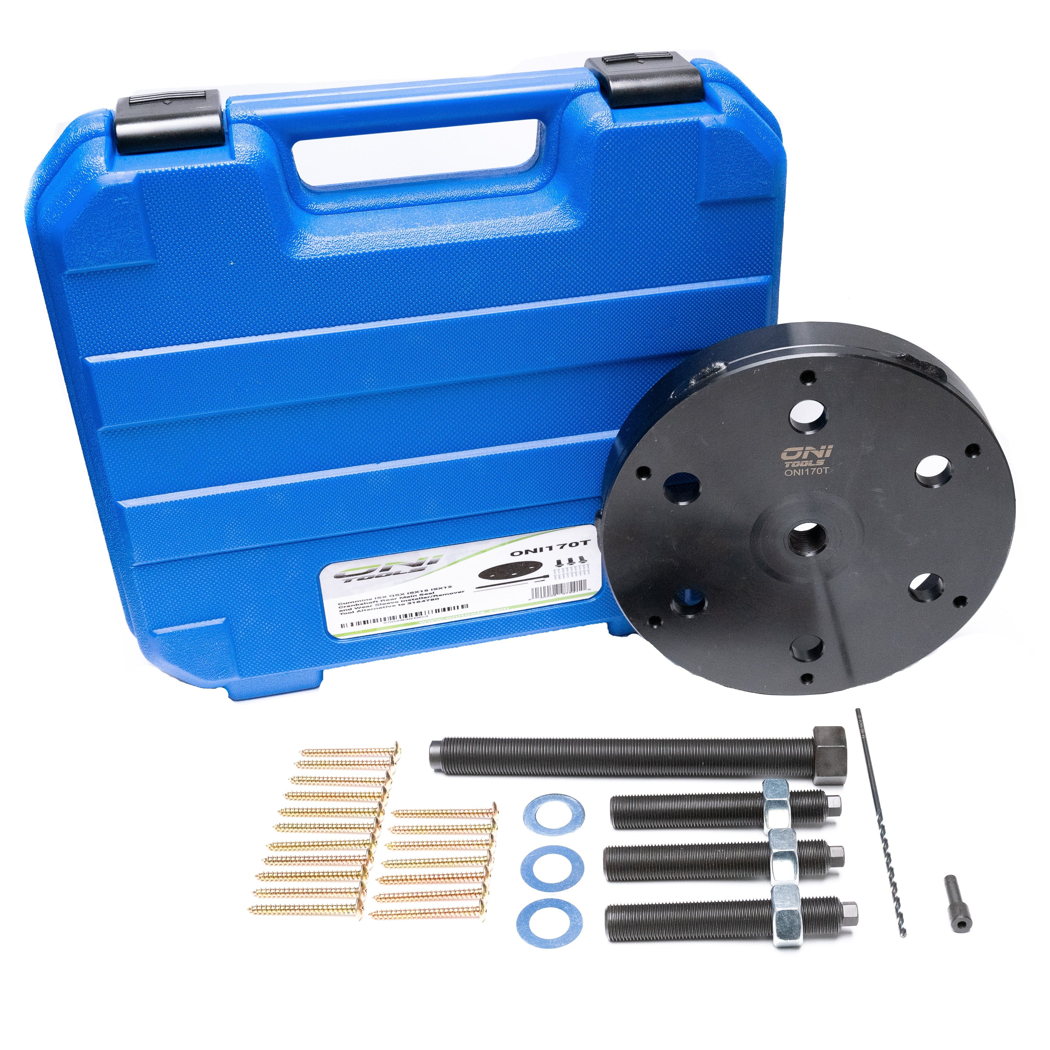 Cummins ISX ISX12 ISX15 QSX Crank Front & Rear Seal Remover & Installer Kit 4918991 3164780 & 3162994 Alt - Image 6