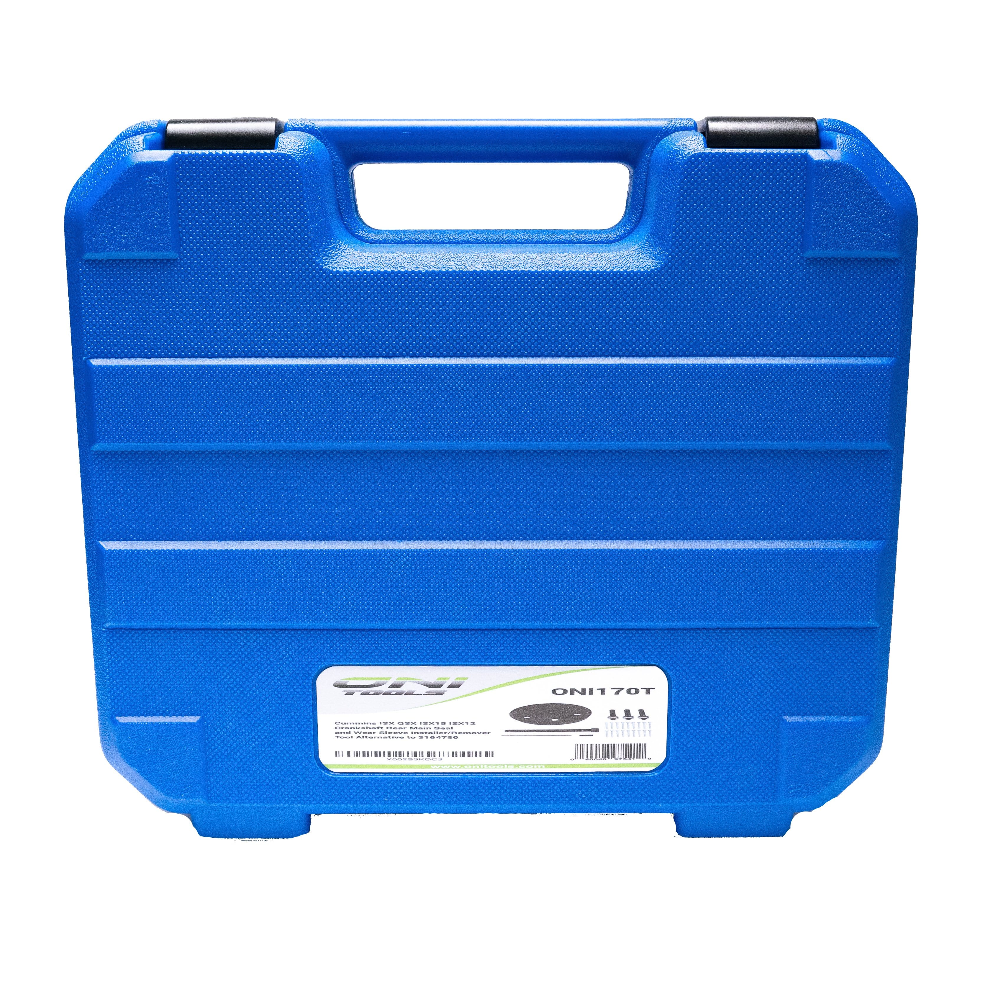 Cummins ISX QSX ISX12 & ISX15 Front & Rear Crankshaft Seal Remover & Installer Tool Set 3164780 and 3162992 Alt - Image 9