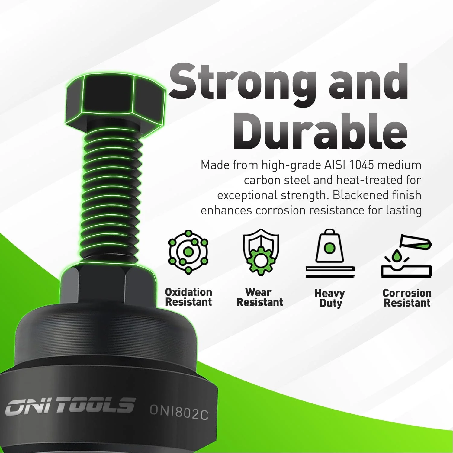 Power Steering Pulley Puller Tool Kit Fits Domestic Cars Trucks Alt - Image 4