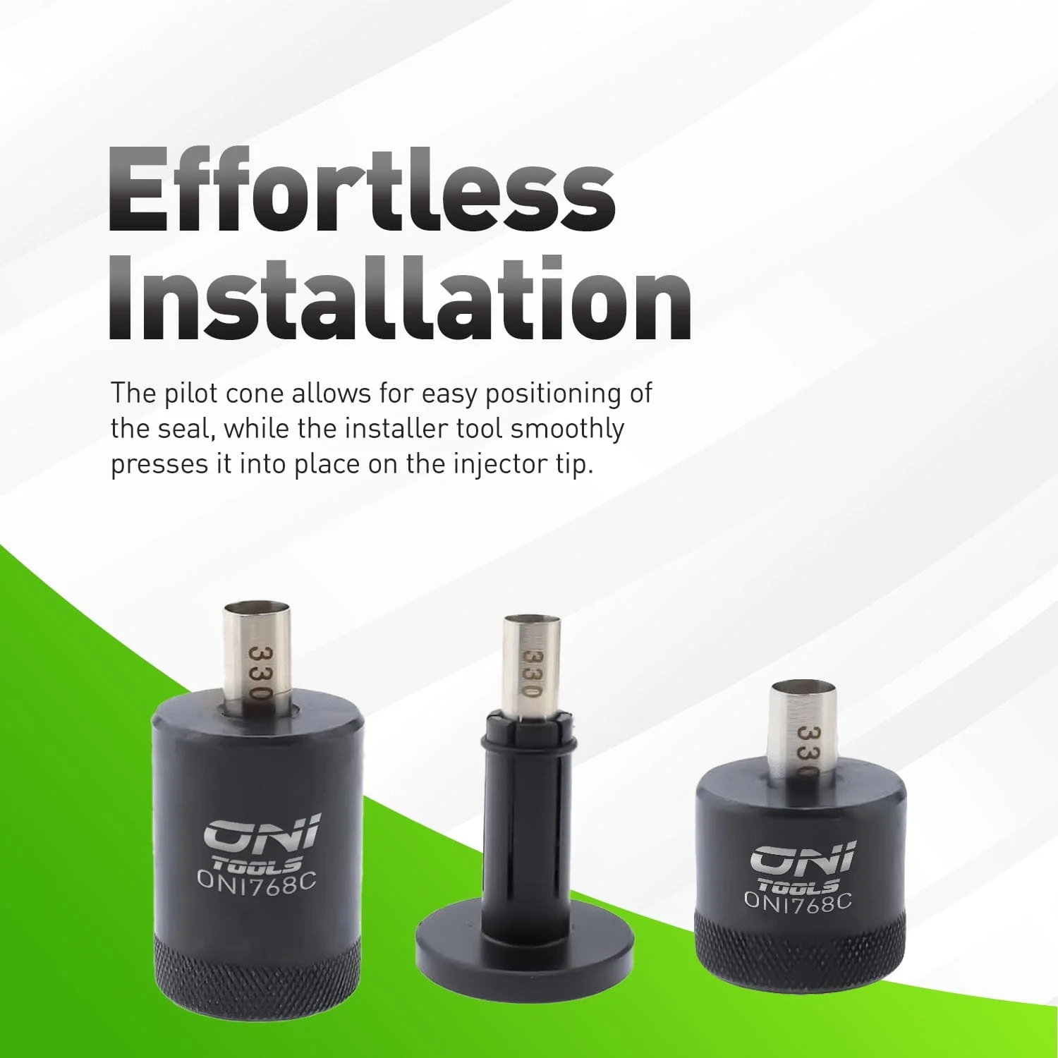 Injector Seal Installer Kit 8-Piece For Ford GM Subaru Injectors 34720, EN-49245, EN-51105, 18683AA000 Alt - Image 5