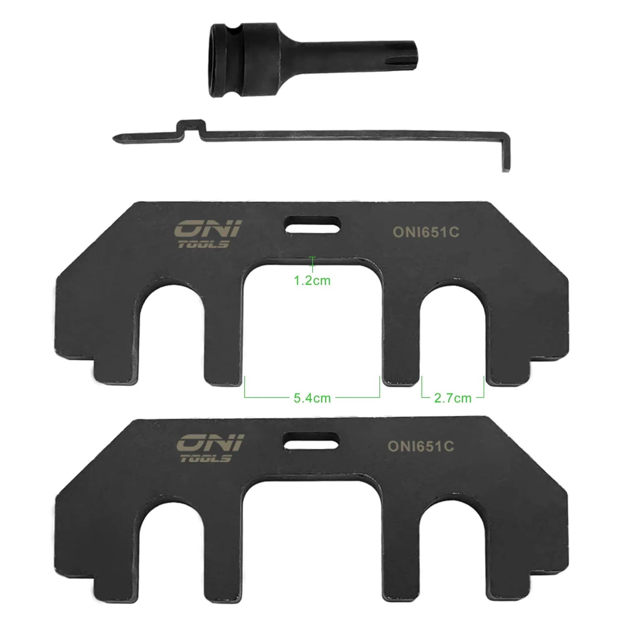 303-1655 Camshaft Holding Tool for Ford 3.5L EcoBoost Compatible with F-150, Expedition, Navigator, Includes Cylinder Head Screw Removal Socket High-Performance Engine Alignment Alternative Tool - Image 2