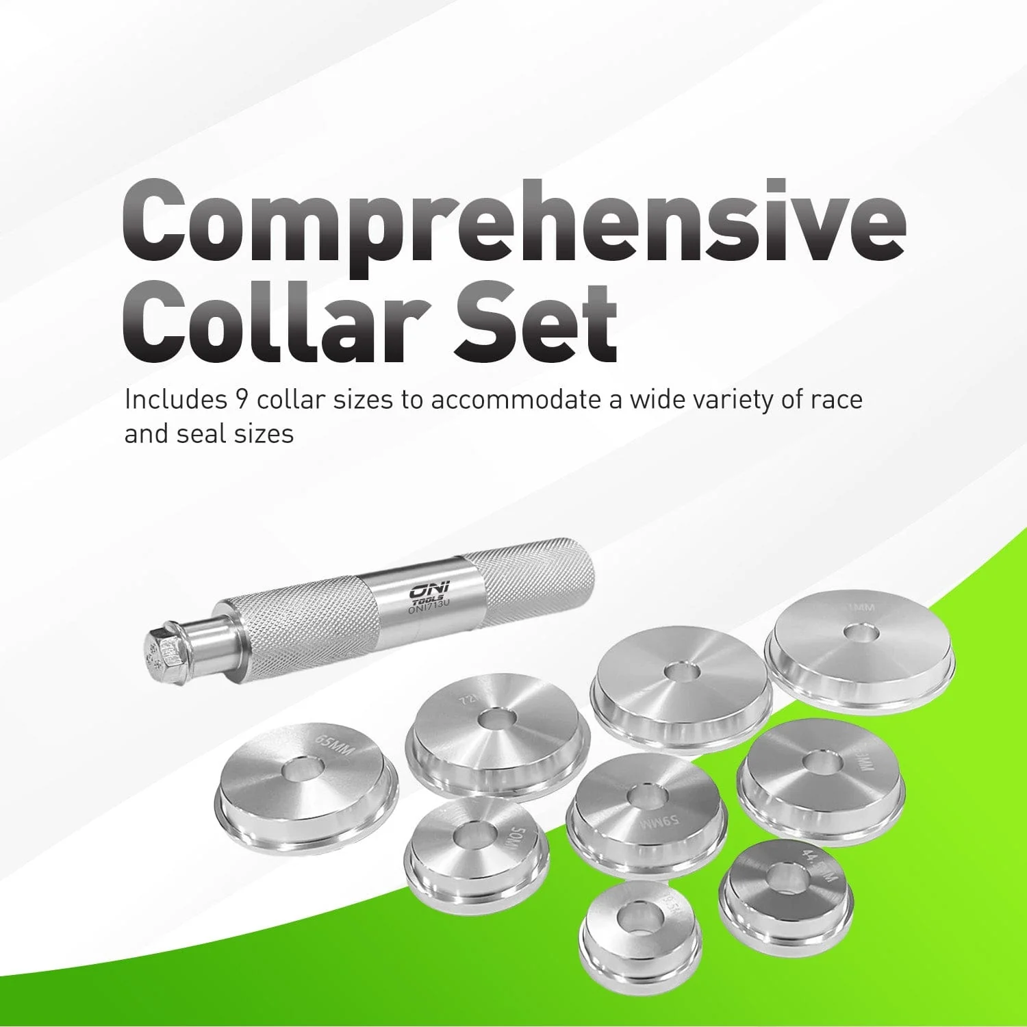 Bearing Race & Seal Driver Set, 10-Piece For Installing Wheel Bearing Races & Seals (1.565–3.180 In, Aluminum Drivers) OTC 4507, 648996, 37119 Alt - Image 6