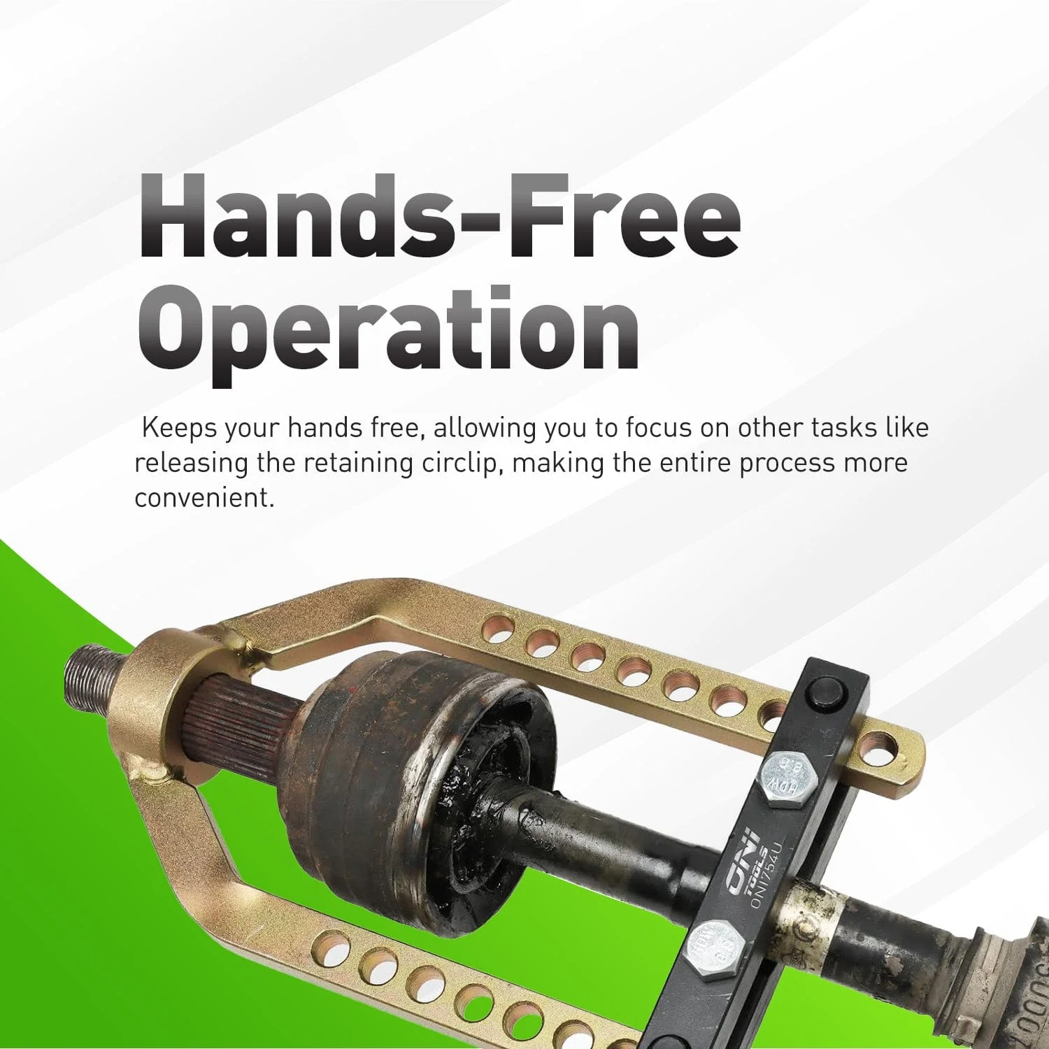 CV Joint Puller – 9-Hole Propshaft Separator (95mm) For FWD Driveshaft & CVJ Removal - Image 5