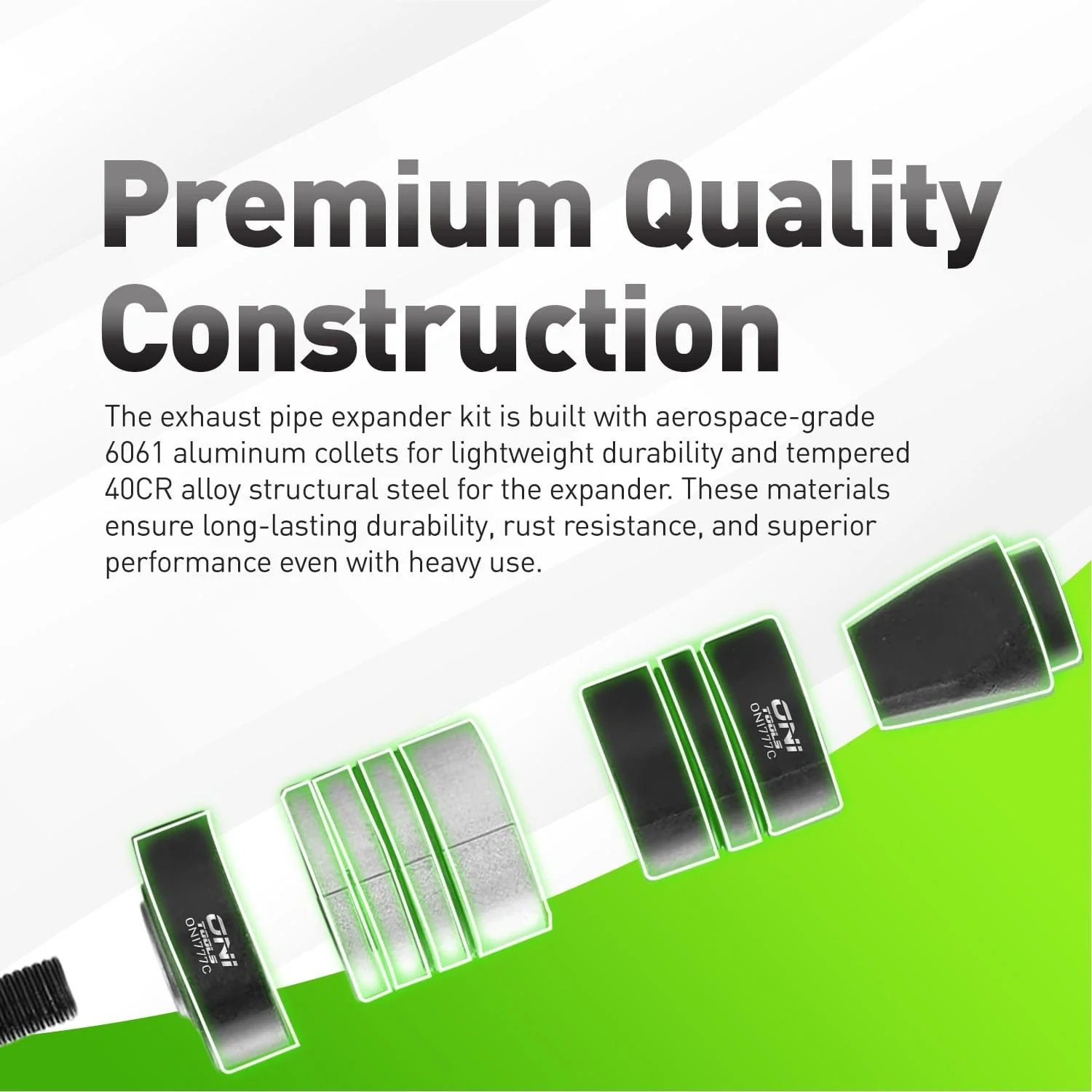 Pipe Stretcher Kit For Exhaust Tubing 1-5/8"–4-1/4" 17350, 17510, 17520, 17530, 17540, 17550 Alt - Image 6