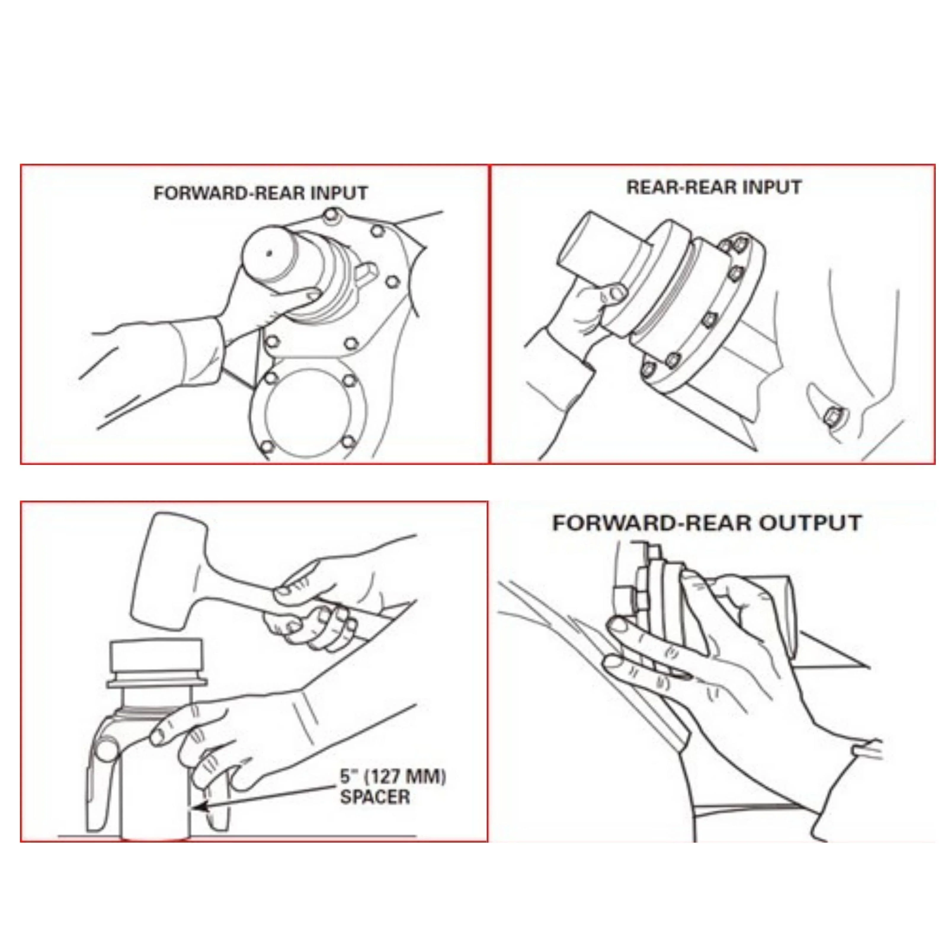 Rockwell Meritor Seal & Sleeve Driver Kit KIT4463 Alt for Seals A1-1205X2728 A1-1205Y2729 A1-1205Z2730 A1-1205A2731 - Image 7