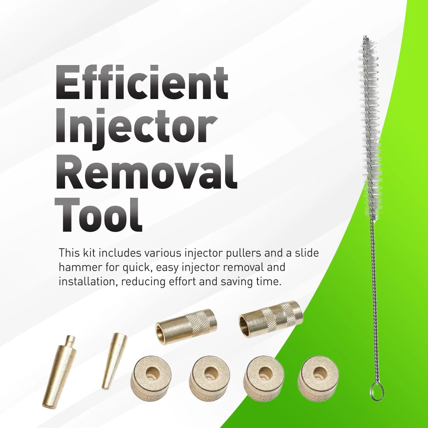 Fuel Injector Puller & Installer Tool Kit For VW & Audi FSI TSI TFSI (2.0T, V6 FSI, 4.2 FSI) T10133C, T10133B Alt - Image 6