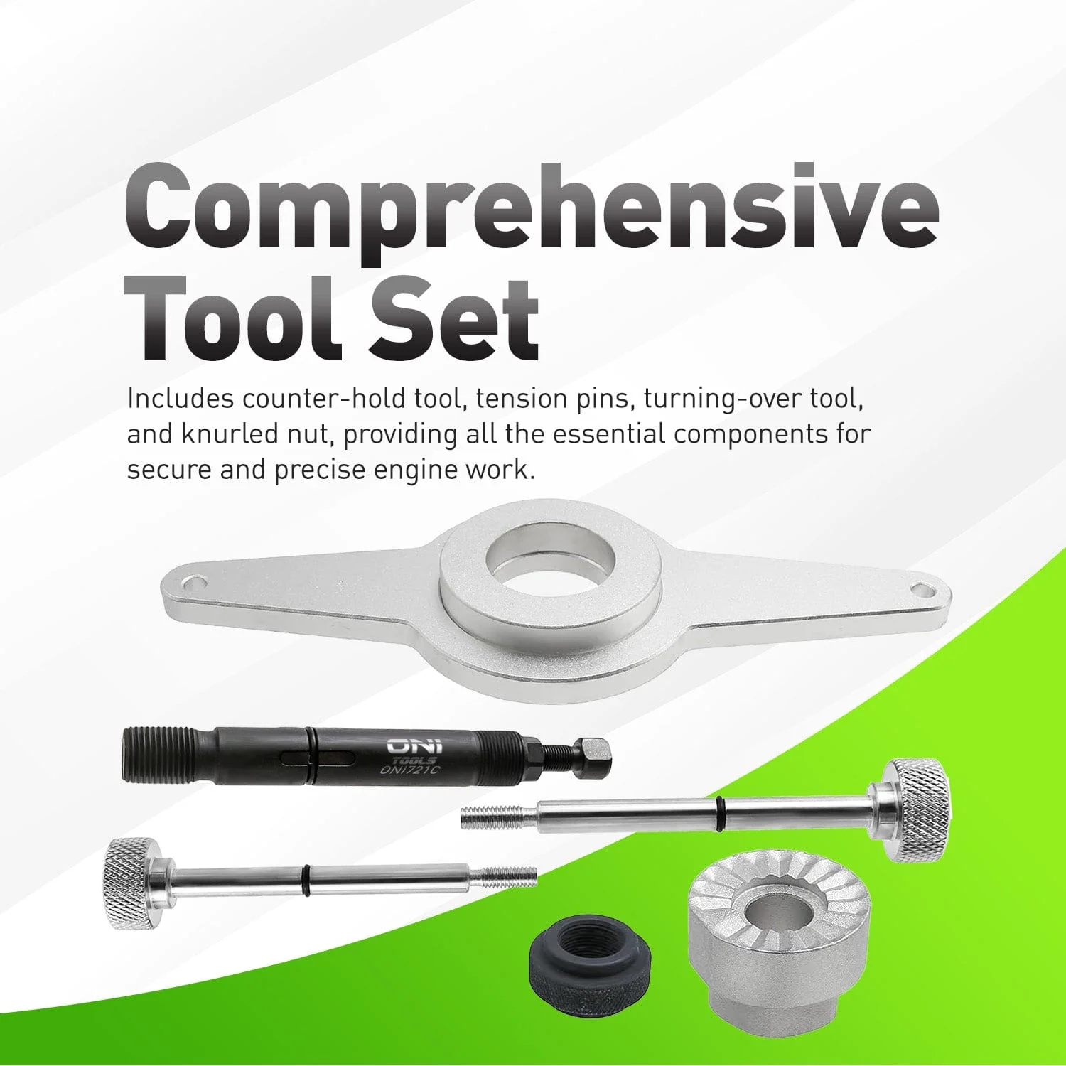 T10531 Vibration Damper Holding Tool For EA888 1.8L & 2.0L Crankshaft Pulley Removal & Timing Chain Service Alt - Image 4