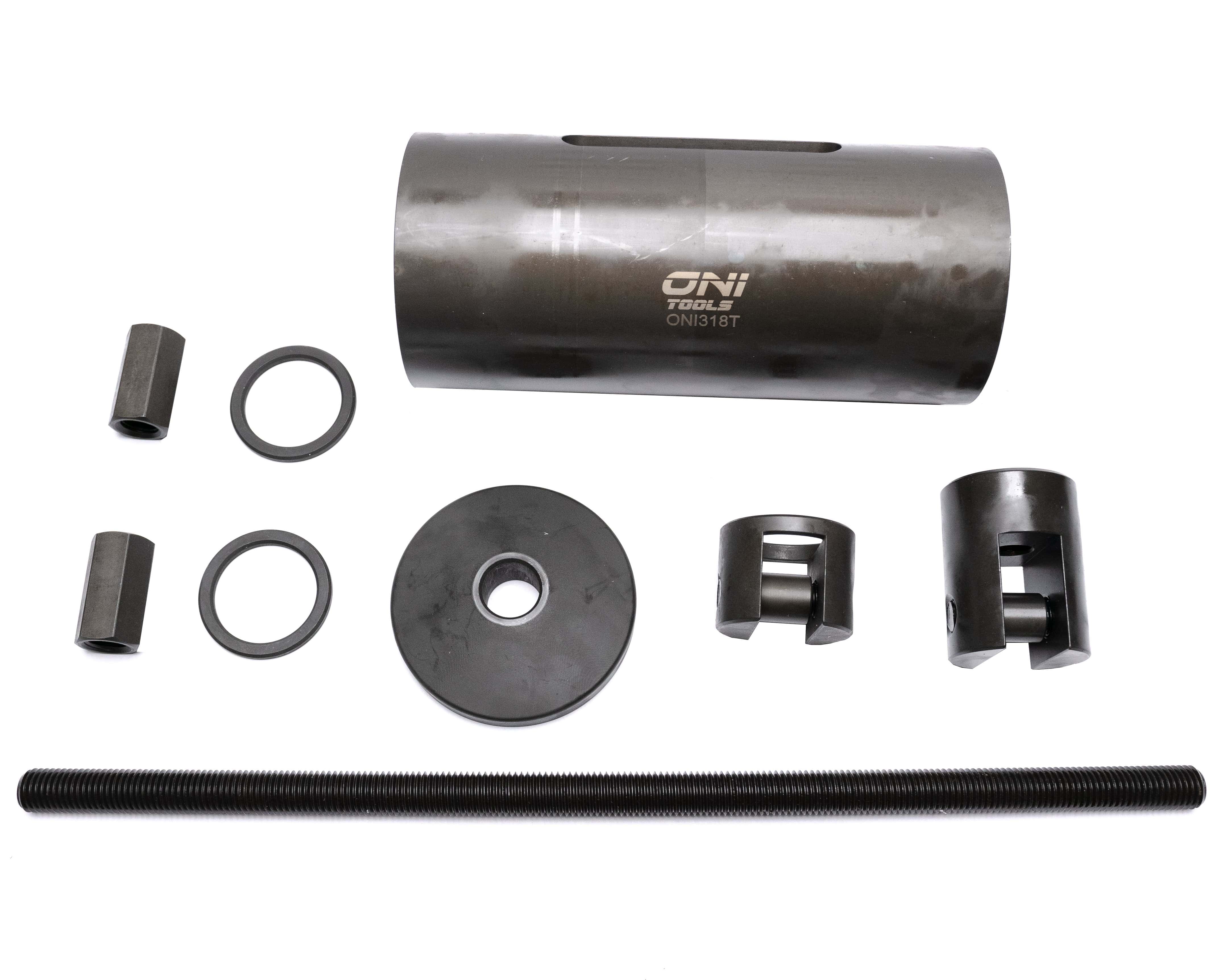Universal Leaf Spring Pin & Suspension Bushing Remover & Installer Kit w/ Hydraulic Foot Pump - Image 7