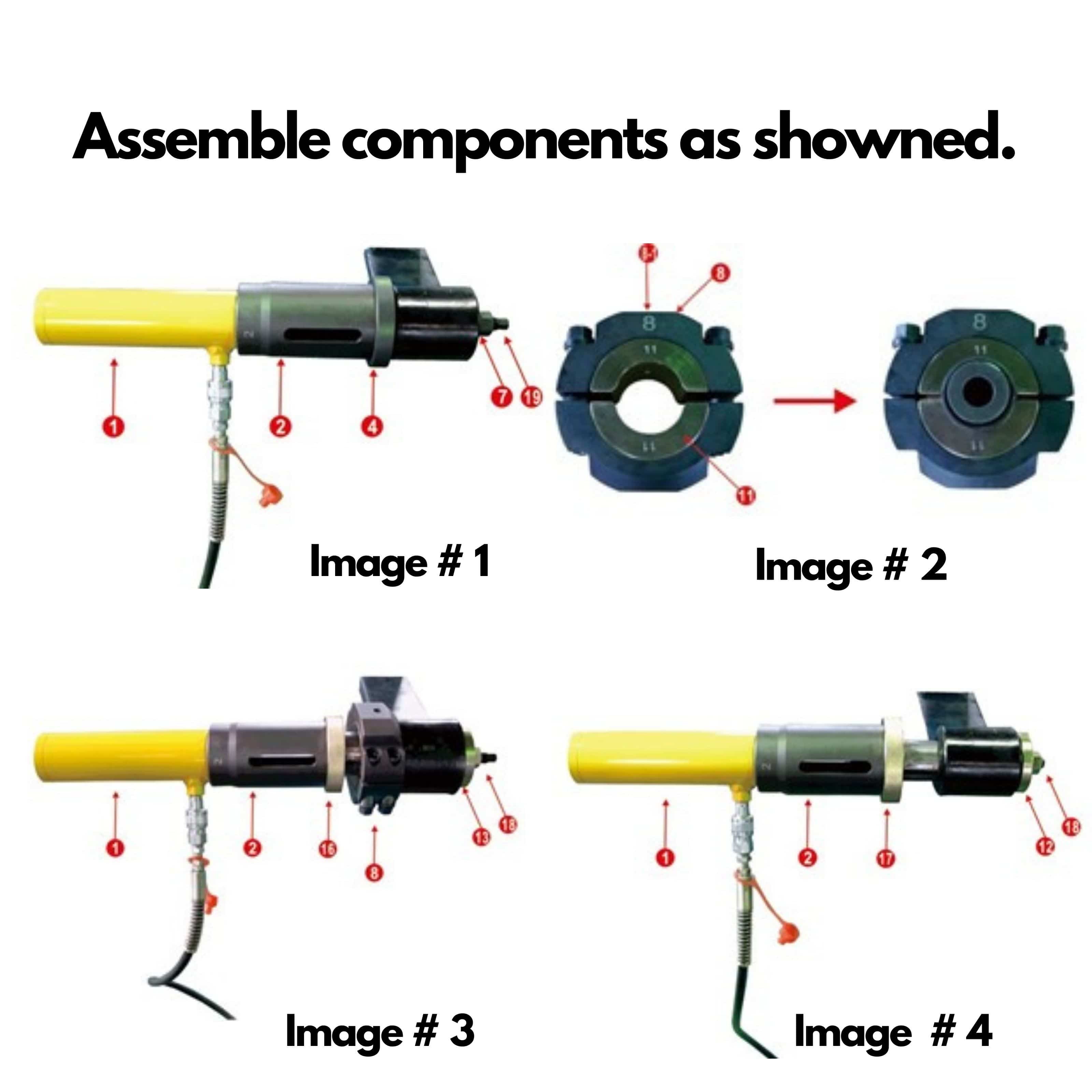 Volvo & Mack Spring Pin Metal Suspension Bushing Remover & Installer Kit - Image 7