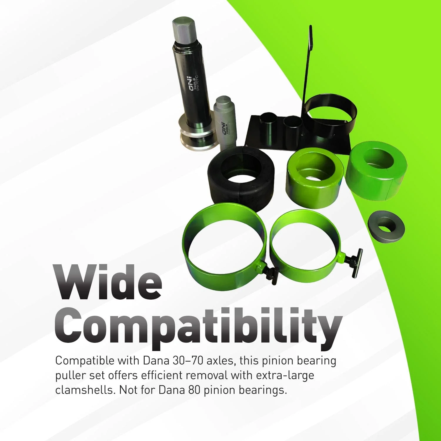 YT P22 Carrier & Pinion Bearing Puller Kit For Dana 30–80 Ford 8.8/9.75/10.25 GM 8.6/9.5 Ram 9.25/11.5 Alt - Image 3